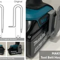 Clip móc dây nịt Makita LXT: Slim & Original, gắn trái/phải, universal fit - Thumbnail 1