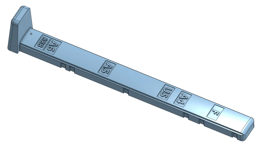 Anschlagschiene 1727 cho Leitz Locher 5138 – hỗ trợ đục tới DIN A3 - Image 4