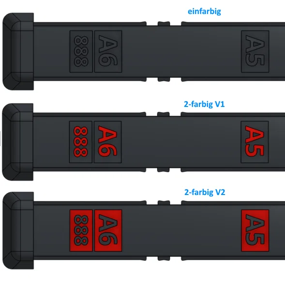 Anschlagschiene 1727 cho Leitz Locher 5138 – hỗ trợ đục tới DIN A3 - Image 5
