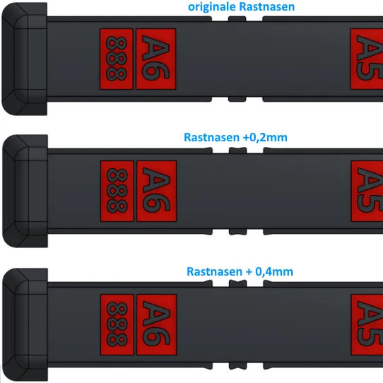 Anschlagschiene 1727 cho Leitz Locher 5138 – hỗ trợ đục tới DIN A3 - Image 6