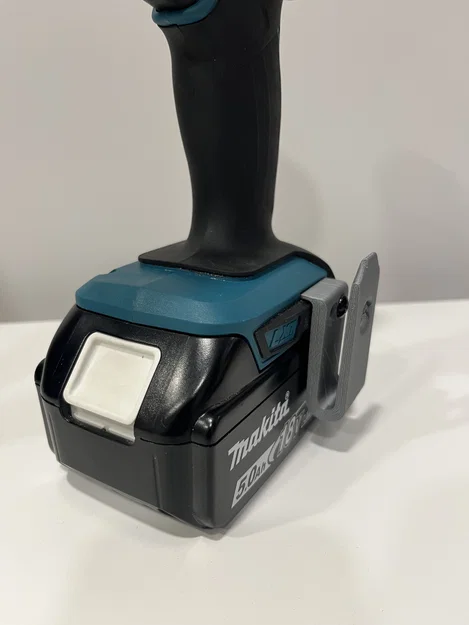 Clip móc dây nịt Makita LXT: Slim & Original, gắn trái/phải, universal fit - Image 4