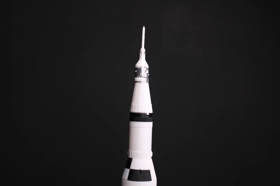 Mô hình tên lửa Saturn V - Phiên bản Enhanced - Image 3