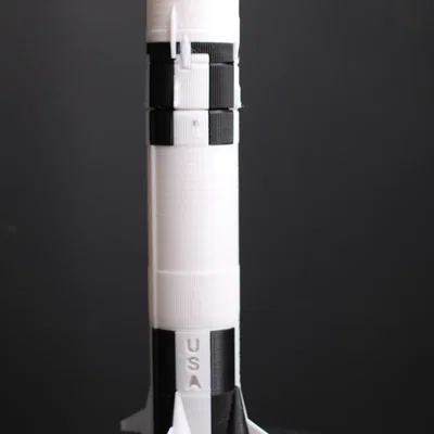 Mô hình tên lửa Saturn V - Phiên bản Enhanced