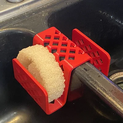 Khay đựng miếng rửa chén gắn bồn rửa 3D - Tiện lợi & Gọn gàng