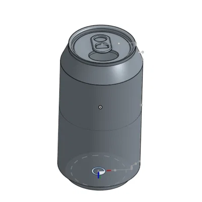 Mô hình lon nước ngọt (Soda can) kích thước thật file in 3D