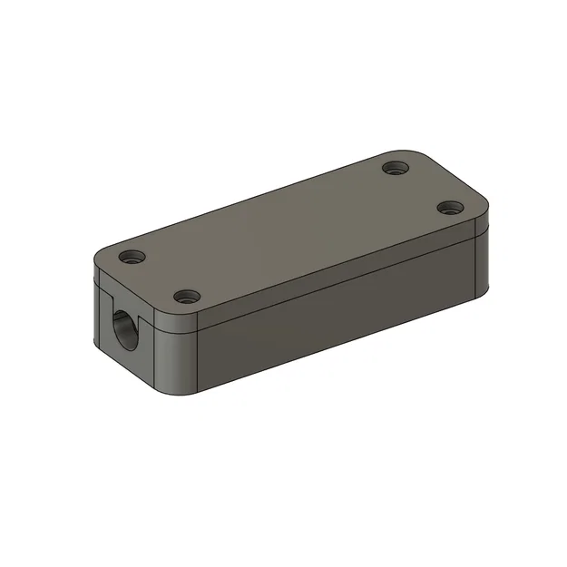 Hộp nhựa bảo vệ mối nối dây cáp (Cable connection box) in 3D - Image 1