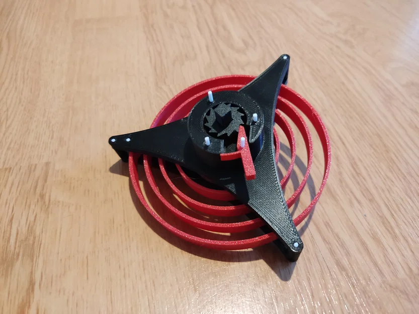 Bệ phóng cánh quạt dùng lò xo (Spring powered propeller launcher) - Image 3