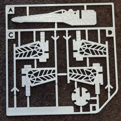 Trang trí bông tuyết Star Wars X-Wing (sprue nhẹ hơn)