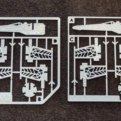 Trang trí bông tuyết Star Wars X-Wing (sprue nhẹ hơn)