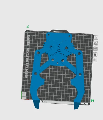 Mô hình tay gắp robot (Robotic Claw) 3D - DIY thông minh - Image 1