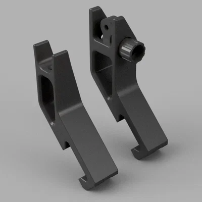 Bộ thước ngắm nghiêng 45 độ Iron-Sight cho ray Picatinny