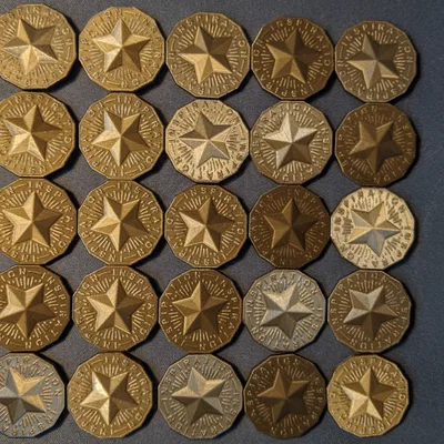 Tokens of Inspiration (DnD 5e) - In dọc, nhỏ hơn, 2 mặt