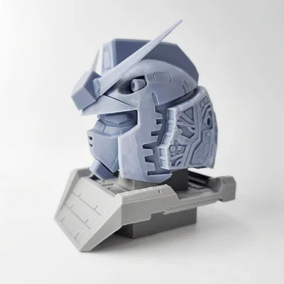Mô hình đầu robot Gundam RX-78-2 in 3D chi tiết
