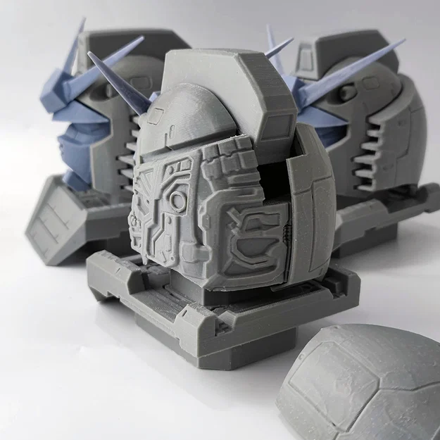 Mô hình đầu robot Gundam RX-78-2 in 3D chi tiết - Image 7