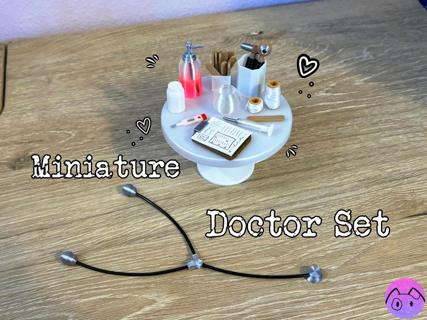Bộ Dụng Cụ Bác Sĩ Tí Hon (Miniature Doctor Set) - Image 1