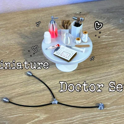 Bộ Dụng Cụ Bác Sĩ Tí Hon (Miniature Doctor Set)