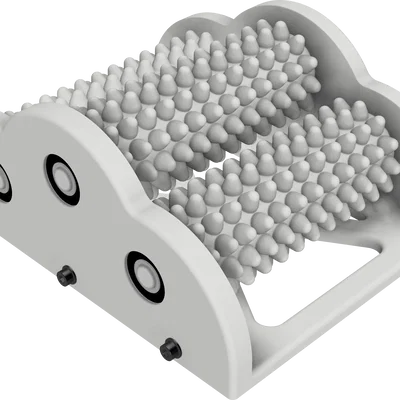 Con lăn massage chân (Foot massager) – bản remix thêm heat-set inserts