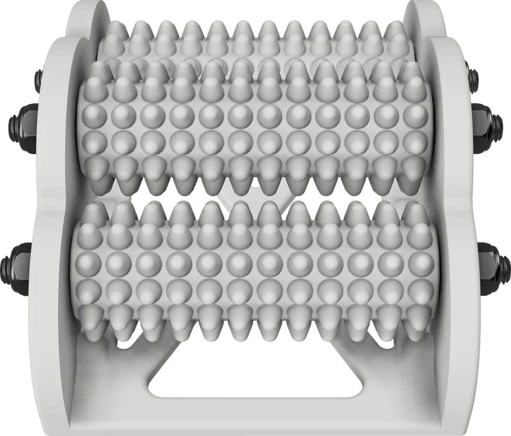 Con lăn massage chân (Foot massager) – bản remix thêm heat-set inserts - Image 7