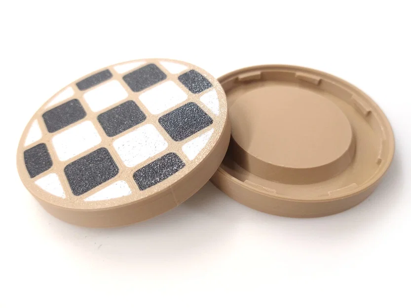 Roll Up Chess - Print in Place - (Single Extruder) | Bộ cờ vua cuộn in liền khối - Image 7