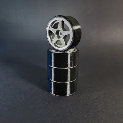 Bánh Xe RC Drift Tỉ Lệ 1/10 – Lốp Grip & Drift