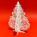 Cây thông Noel 2 mảnh dạng khe (Slotted 2 Piece Christmas Tree) - Thumbnail 2
