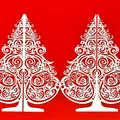 Cây thông Noel 2 mảnh dạng khe (Slotted 2 Piece Christmas Tree) - Thumbnail 5