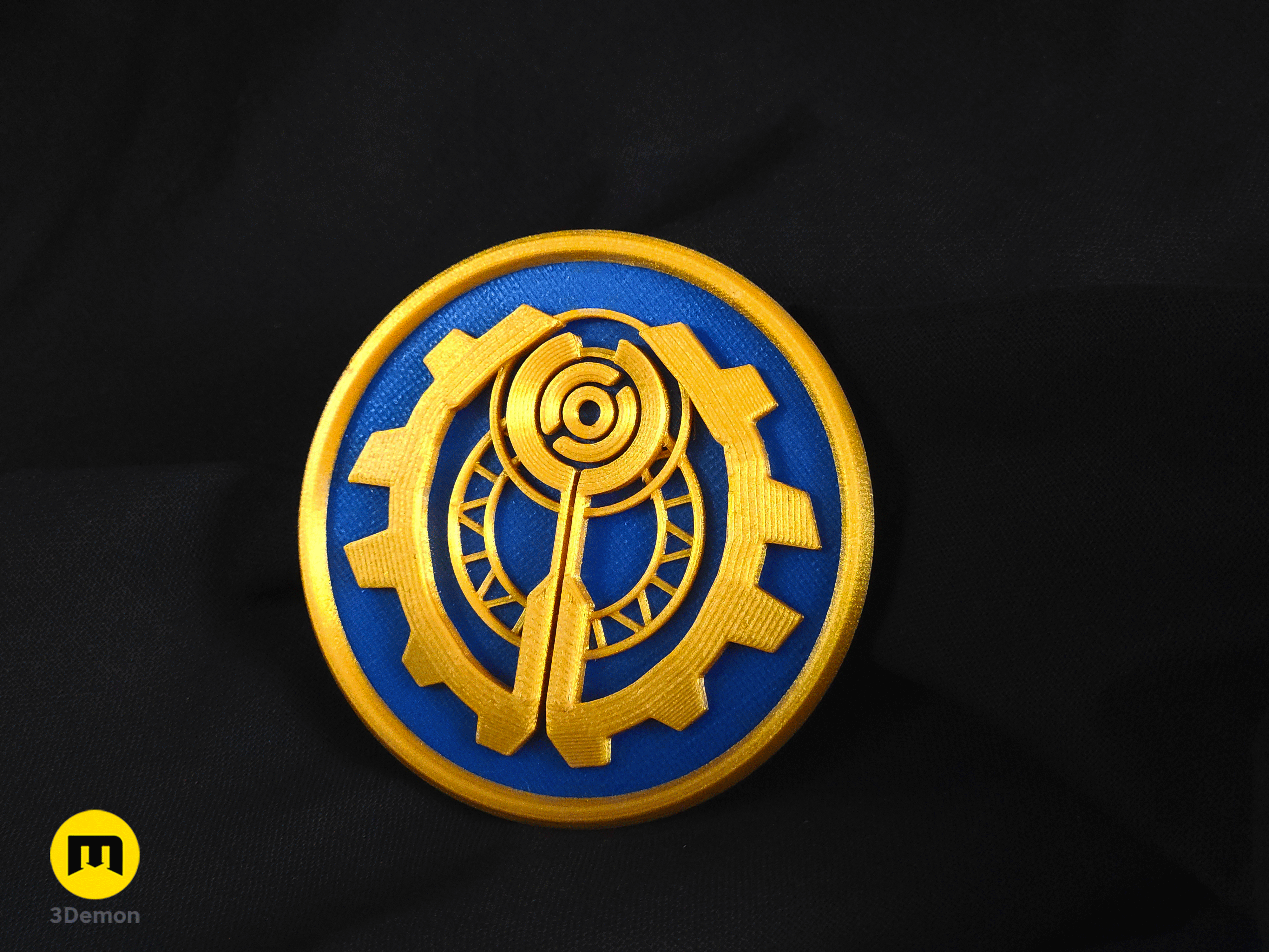 Huy hiệu Piltover Enforcer (Arcane) – Mẫu 3D in được - Thumbnail 2