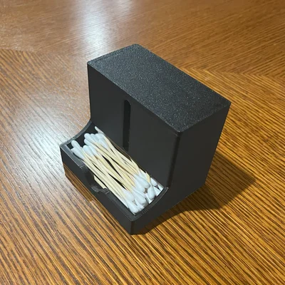 Hộp đựng tăm bông (Q-Tip Holder) tiện lợi, ngăn nắp cho phòng tắm