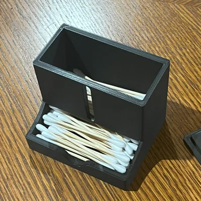 Hộp đựng tăm bông (Q-Tip Holder) tiện lợi, ngăn nắp cho phòng tắm