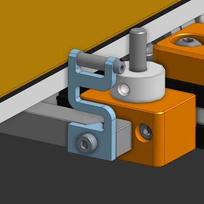 Nozzle Wiper cho Voron Trident