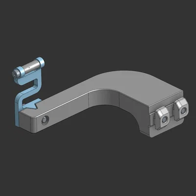 Nozzle Wiper cho Voron Trident