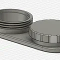Hộp đựng bảo vệ ống kính Insta360 X4 in 3D tiện lợi - Thumbnail 3