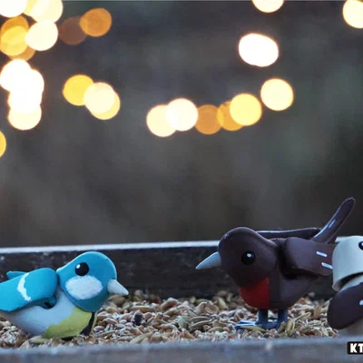 Tiny Tweeter – Chim nhỏ dễ thương, khớp cử động, in dễ