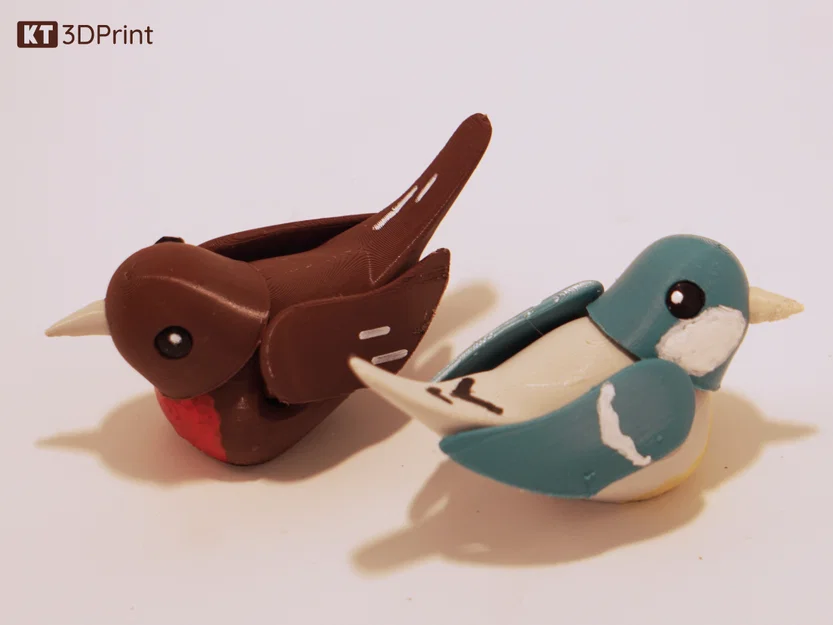 Tiny Tweeter – Chim nhỏ dễ thương, khớp cử động, in dễ - Image 6