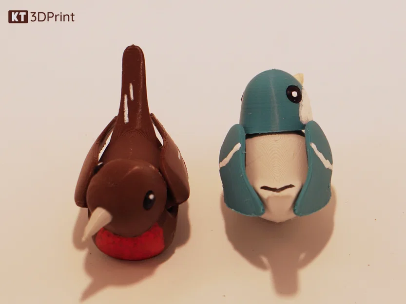 Tiny Tweeter – Chim nhỏ dễ thương, khớp cử động, in dễ - Image 7