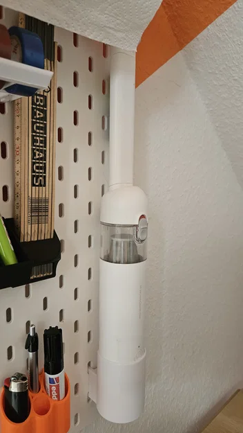 Giá treo máy hút bụi Xiaomi Mi Vacuum Cleaner Mini cho bảng Ikea Skadis - Image 2