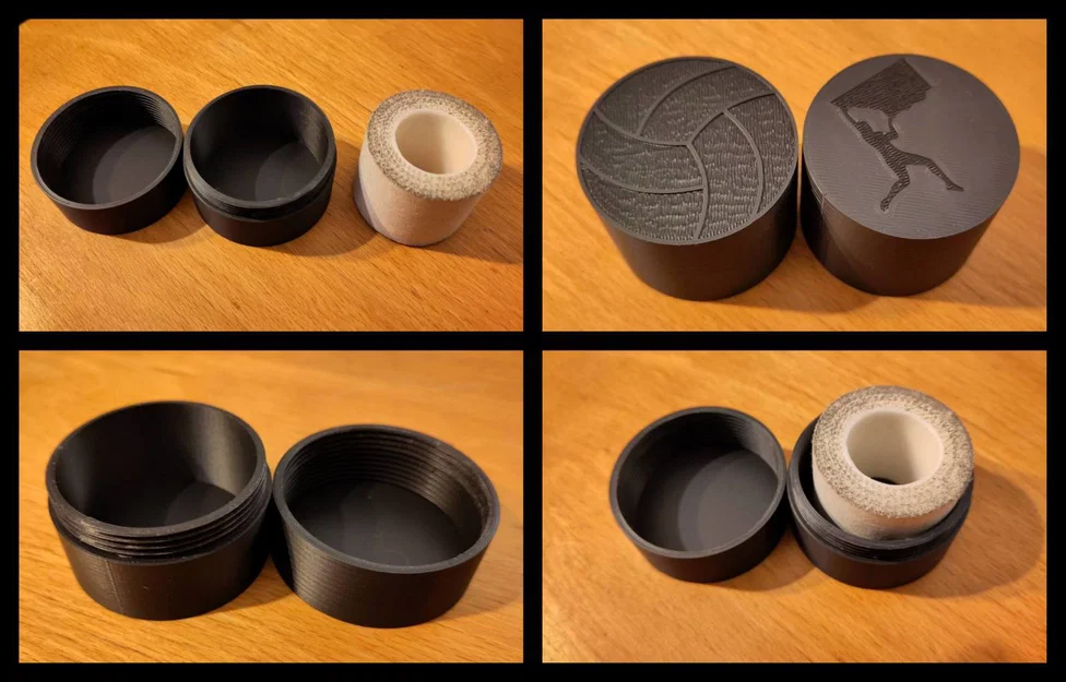 Hộp đựng fingertape bouldering/volleyball (ren vặn khít) - Image 1