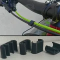 Kẹp Vỏ Dây Cáp Xe Đạp (Bike Cable Housing Clips) - Thumbnail 1
