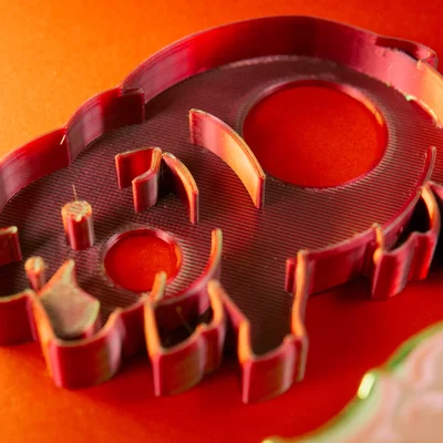 Khuôn Cắt Bánh Quy Moo Deng (Moo Deng Cookie Cutter)