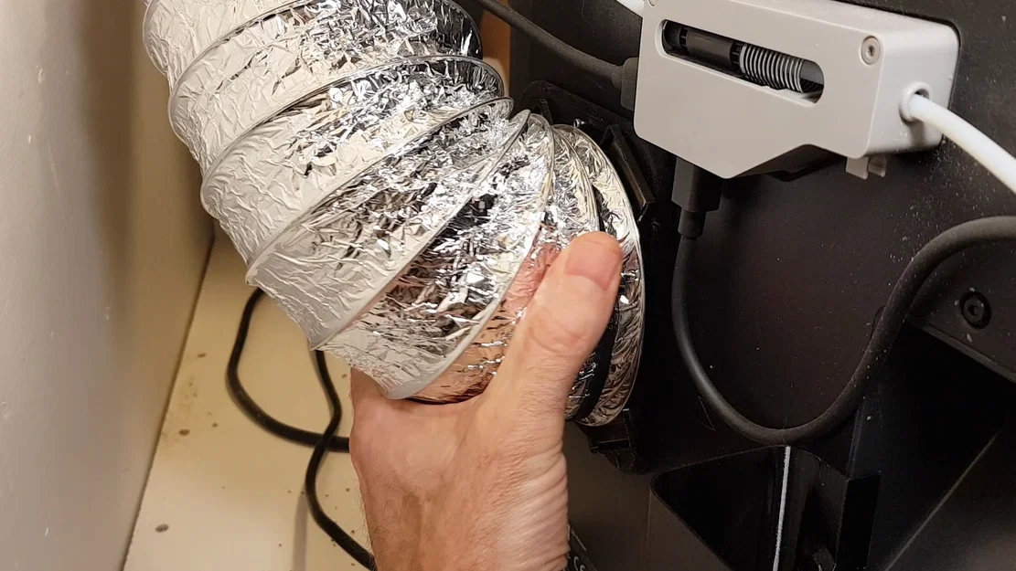 Đầu nối cửa xả Enclosure Bambulab P1S cho ống gió 4 inch/100mm - Image 2