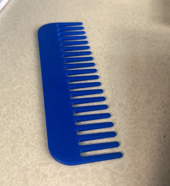 Lược chải tóc 3D bền đẹp - Hướng dẫn in ấn chi tiết - Image 1