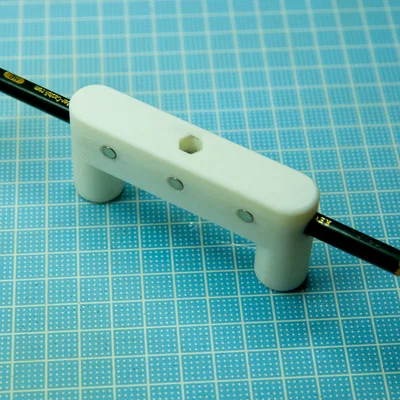 Dụng cụ 3D hỗ trợ tìm tâm cạnh gỗ (Center Finder for Woodworking)