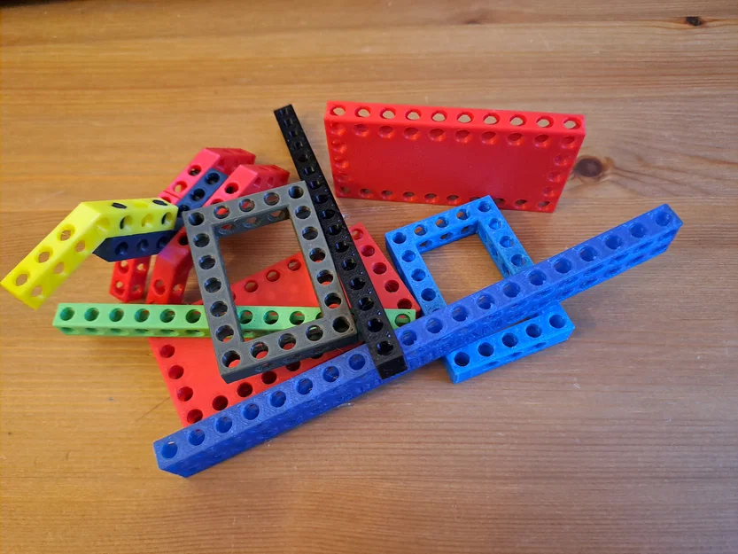 Bộ lắp ráp BitBeam: Giải pháp 3D tương thích LEGO Technic sáng tạo - Image 1