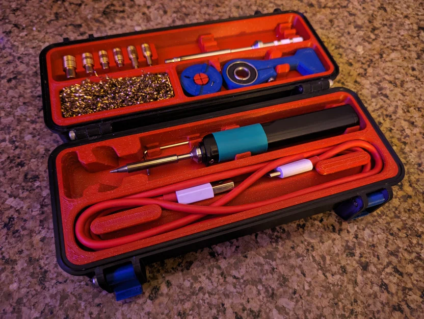 Insert case Pinecil nằm ngang (V2) - Image 1