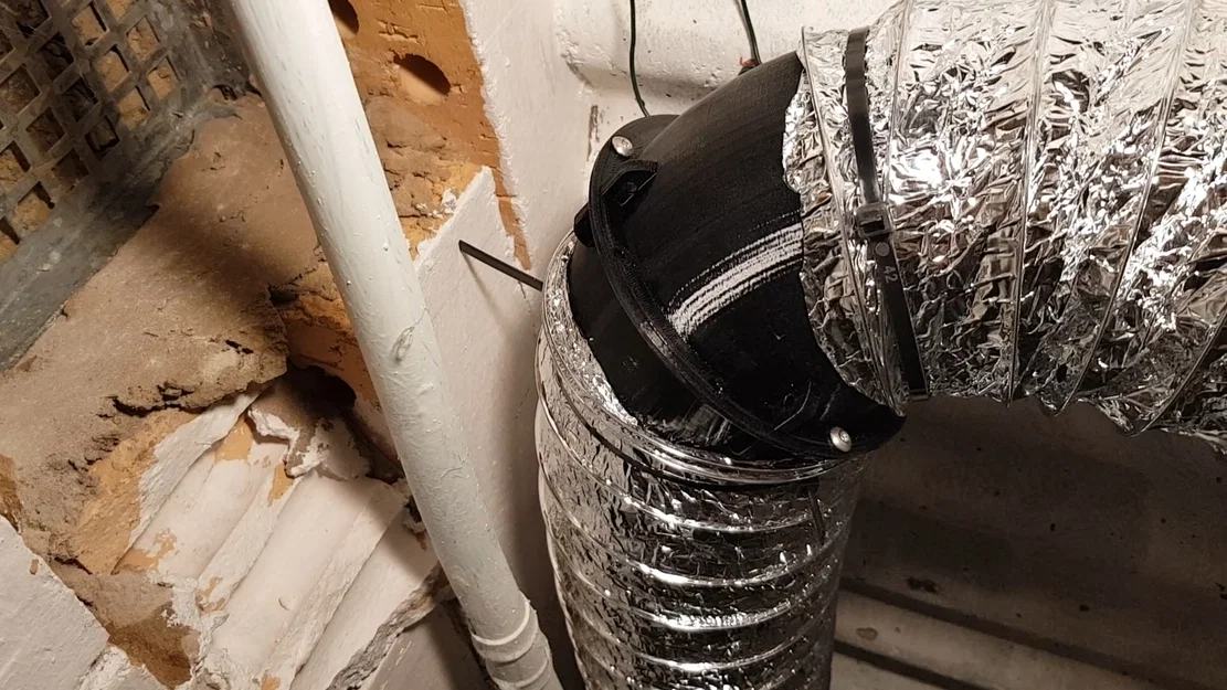 Connector & Outlet cho ống thông gió 4 inch / 100mm - Image 4