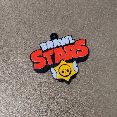 Móc khóa logo Brawl Stars in 3D cực chất cho game thủ