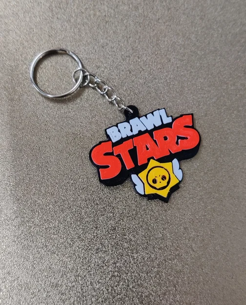 Móc khóa logo Brawl Stars in 3D cực chất cho game thủ - Image 2
