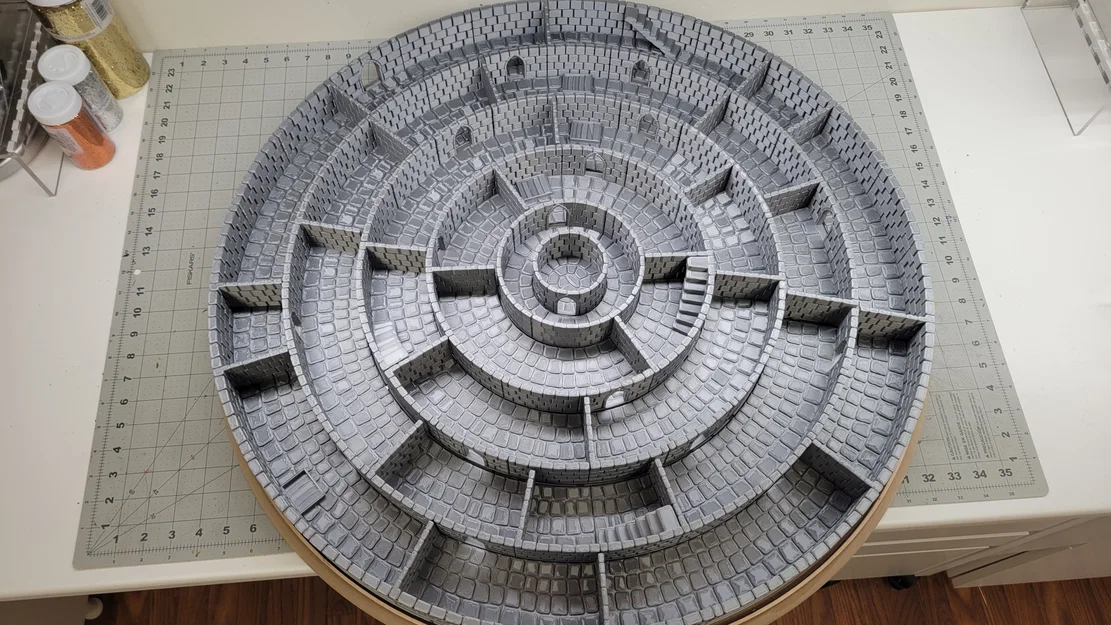 Gạch mê cung xoay kiểu Slot-Style (kèm vòng extra) - Image 1