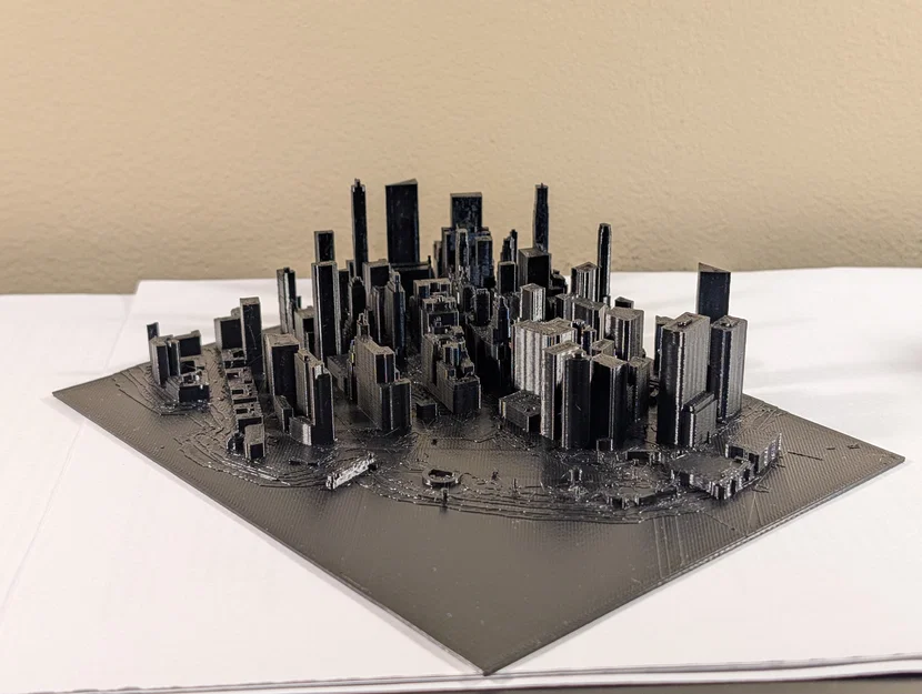 Mô hình 3D kiến trúc thành phố New York tinh tế cho bàn làm việc - Image 2