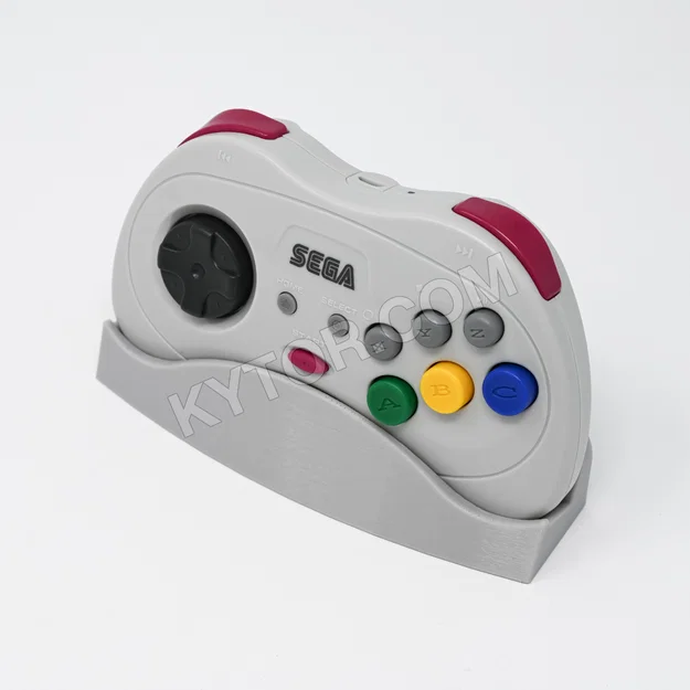 Kệ trưng bày tay cầm Retro-Bit Sega Saturn Wireless Gamepad Controller - Image 6